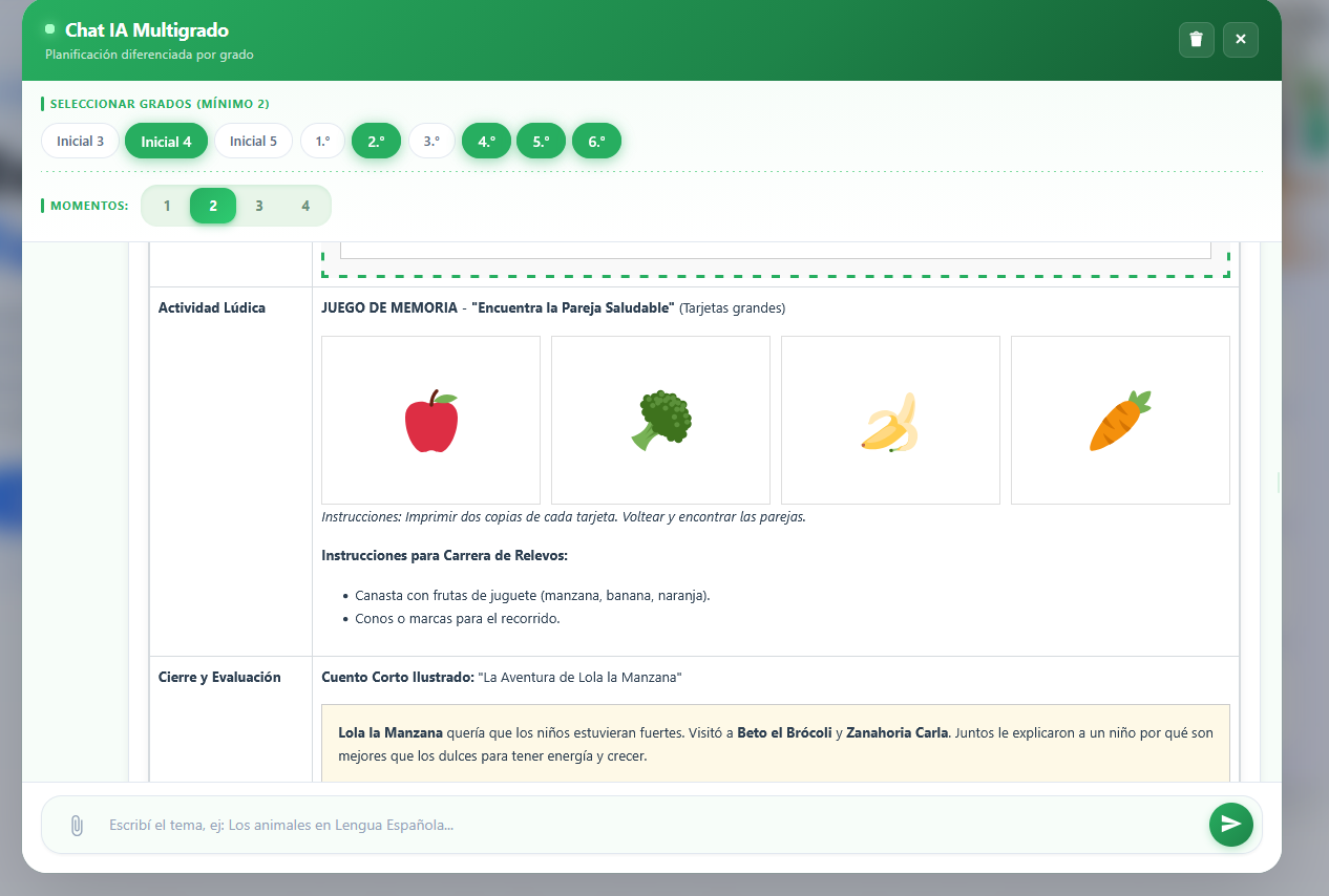 Exportación PDF, Word, Copiar